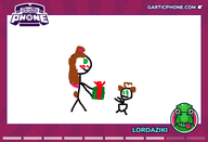 artist:lordaziki character:irina character:irinas_child christmas gartic_phone sketch // 770x525 // 49KB