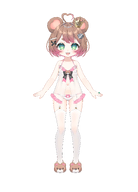 crown official_model panties princess_outfit sleepwear // 4600x6400 // 3.7MB