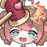 bonk emote hammer official_art // 128x128 // 7.1KB