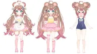 artist:swallkoi official_model reference_sheet // 1920x1080 // 219KB