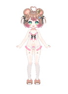 crown official_model panties princess_outfit sleepwear // 4600x6400 // 3.9MB