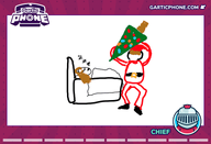 artist:chiefraub character:irina character:pawnii_chan christmas christmas_tree gartic_phone // 770x525 // 61KB