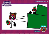artist:irina_kumai character:irina christmas christmas_present gartic_phone sketch trash_bin // 770x525 // 64KB