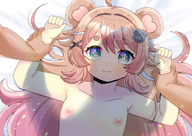 artist:kou_hiyoyo character:irina character:pawnii_chan fan_commission flat_chest nipples nude pinned // 2829x2000 // 3.2MB
