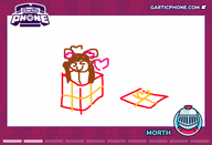 artist:morth character:irina christmas christmas_present gartic_phone heart sketch // 770x525 // 52KB