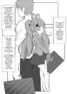 artist:toma2ruru character:irina character:pawnii_chan manga school_uniform // 858x1200 // 401KB