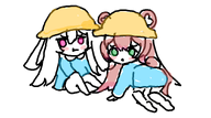 character:rimaeri chibi elementary_school_uniform hat school_uniform // 758x424 // 80KB