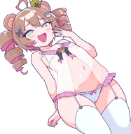 artist:msgk_chans character:irina mesugaki sleepwear // 3775x3883 // 2.3MB