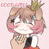 animated artist:USURU character:irina dog gif good_girl princess_outfit puppy // 1920x1920 // 14MB