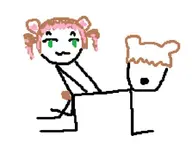 artist:buttsqueak character:irina character:pawnii_chan no opposite_day // 400x318 // 13KB